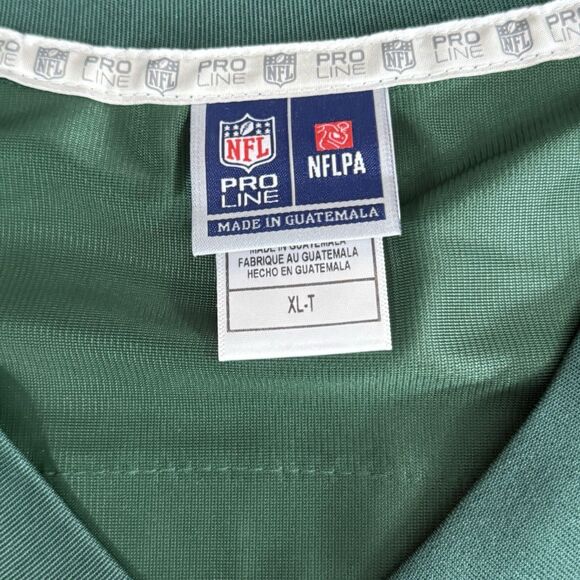 Pro Line New York Jets Blank Jersey Men Size Big & Tall XL-T Hunter Green - Picture 9 of 14